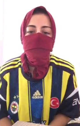 Fenerbahçeli Kadından Şov